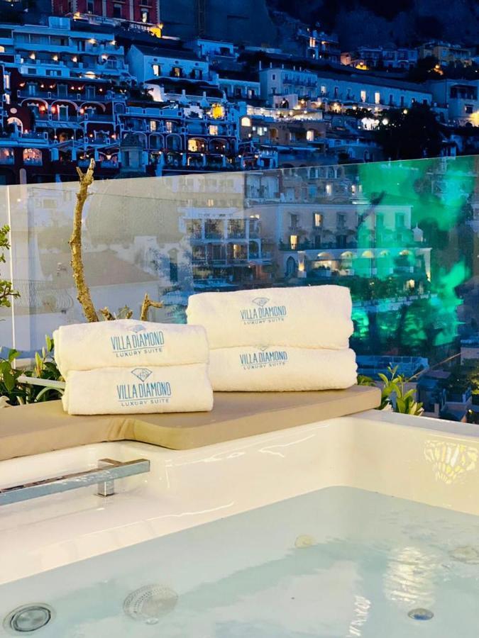 Villa Diamond Luxury Suite Positano Exterior foto